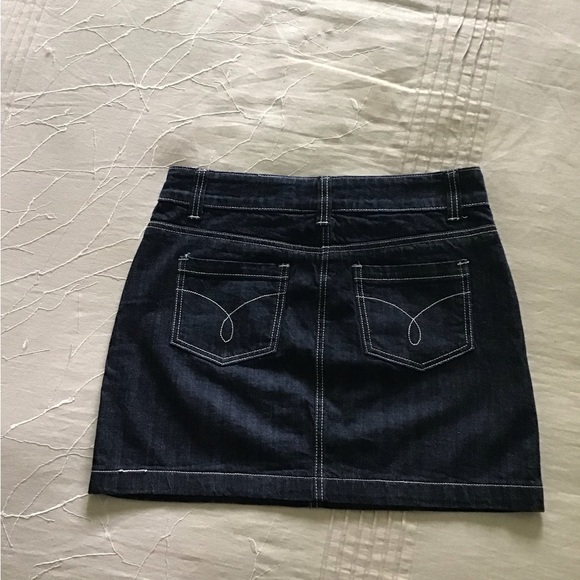 LIQUID JEANS DENIM SKIRT - Picture 2 of 12